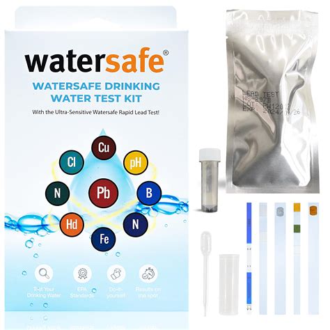 drinking water ph test kit